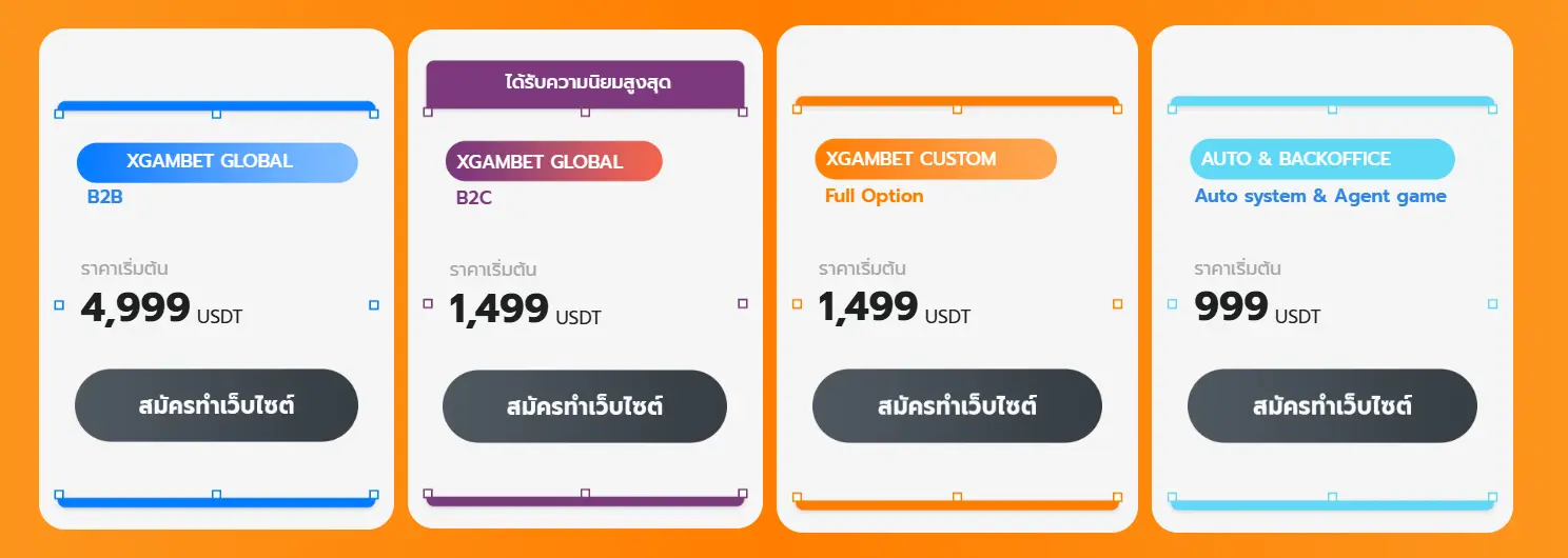 แพ็คเกจ Xgambet